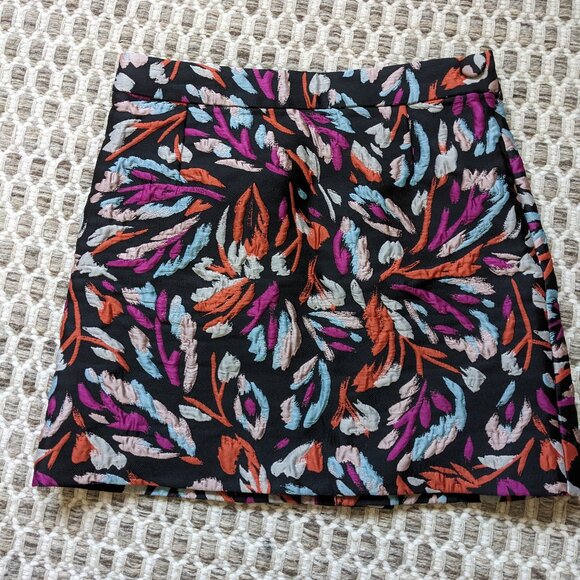 Essentiel Antwerp Clo Floral Jacquard Mini Skirt - Size 40 - EUC - Picture 3 of 5